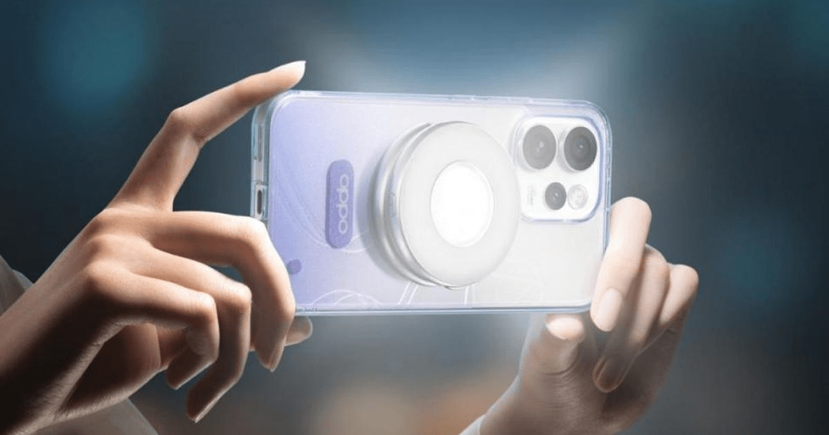 Oppo Rilis Aksesori Lampu Flash Magnet