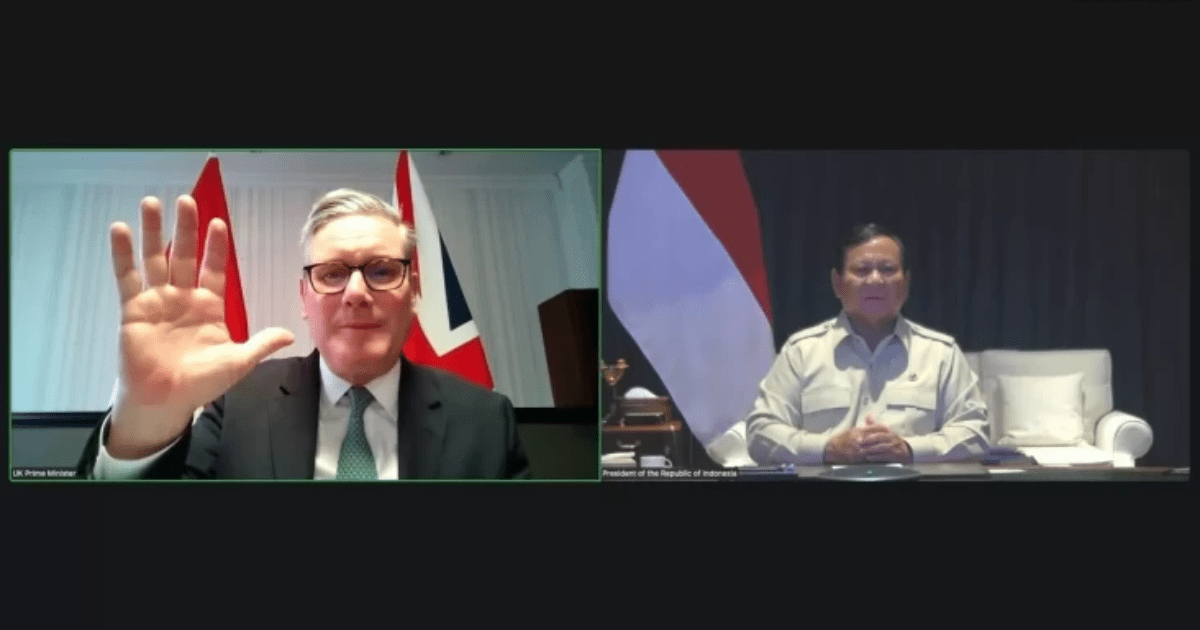 Prabowo dan PM Inggris Keir Starmer