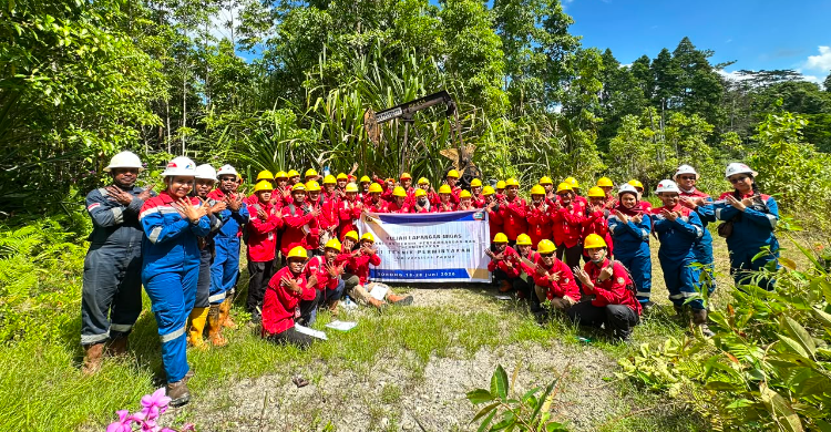 Ilustrasi kuliah lapangan pertamina ep untuk artikel Kuliah Lapangan Pertamina EP di Papua Field Jadi Favorit…
