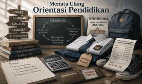 Ilustrasi orientasi pendidikan untuk artikel Menata Ulang Orientasi Pendidikan